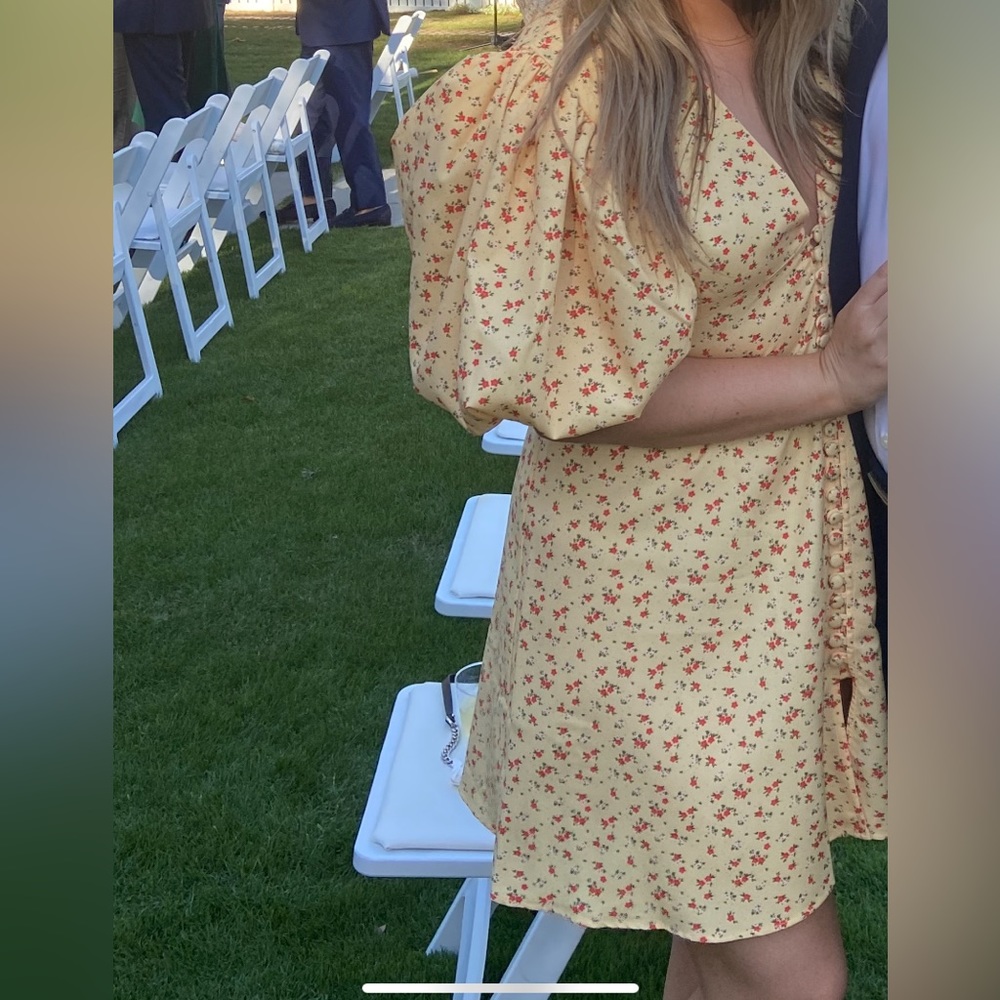 Yellow dress